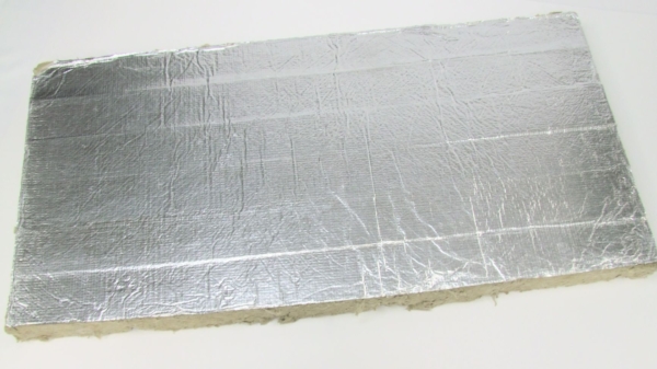 Mineral Wool Vessel Insulation Slab - Alu 'O' Class